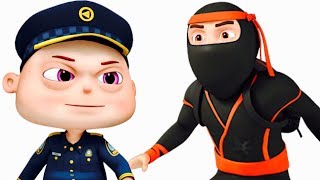 Zool Babies Series  Ninja Thief Episode Single  Cartoon Animation For Children  Kids Shows [upl. by Ocnarf513]