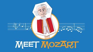 Meet Mozart  Composer Biography for Kids  FREE Worksheet [upl. by Ayiak]