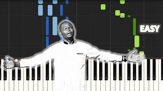 Cèdre Katambayi  Un Jour Je Sais  EASY PIANO TUTORIAL BY Extreme Midi [upl. by Dnalevelc924]