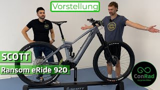 EBikes 2022 SCOTT Ransom eRide 920  ausführliches Review ConRad [upl. by Yanej589]