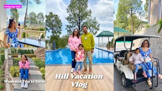 Weekend Trip to Hiils  Solan Vacation Vlog  Perkymegs Hindi [upl. by Alekal845]