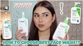 How To Choose Best Face Wash  Facial Cleanser for Normal Dry Combination Oily Sensitive Skin [upl. by Ahmad317]