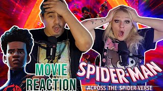 SpiderMan Across the Spiderverse  Movie Reaction  First Time Watching [upl. by Towney]