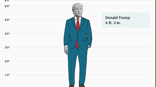 All Of The US Presidents Ranked In Order By Height [upl. by Leiuqese717]