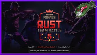 Rust Drops  Twitch Rivals Team Battle 5  Round 36 [upl. by Hut]