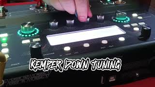 Kemper Profiler Stage  DownDrop Tuning [upl. by Ennairam828]