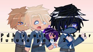 Pdh React To Their Future Part 2GachaAphmauaphmau [upl. by Merri212]