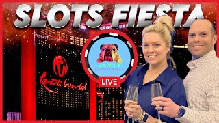 🔴 Las Vegas LIVE  Horizontal Slots Fiesta 2024  Resorts World Las Vegas [upl. by Theodor]