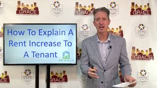 How To Explain A Rent Increase To A Tenant [upl. by Tterag]