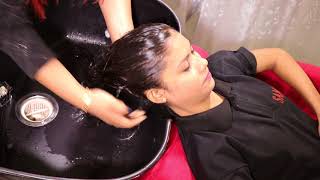 How To Do Salon Hair Wash Step by Step By Sam Maam [upl. by Bethena]