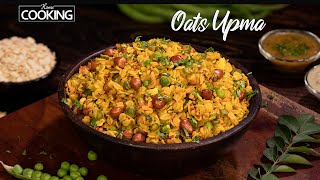 Oats Upma  Healthy Breakfast Ideas  Vegetable Oats Upma  Oats Recipe for Weight loss Upma Recipe [upl. by Leanatan]