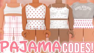 aesthetic roblox pajamas WITH CODES  LINKS [upl. by Eladnar]