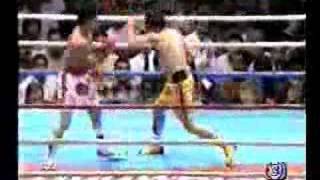 Saman VS Humberto Gonzalez Fight of the Year 95 R4 [upl. by Kacy]