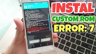 FIX TWRP ERROR 7 INSTAL CUSTOM ROM quotupdater process ended with ERROR 7quot [upl. by Aihsekan812]