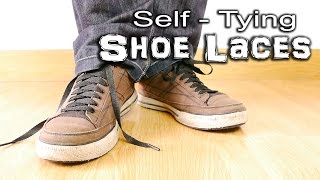 SelfTying Shoe Lace Trick [upl. by Nilesoy]