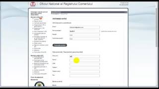 Creare cont Portal ONRC [upl. by Iidnarb922]