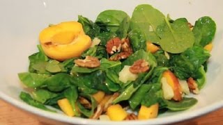 Apricot Spinach Salad  Spinach Salads [upl. by Asilanna]