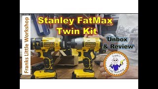 Stanley Fatmax Twin Kit unbox and Review [upl. by Cinda368]