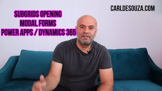 Subgrid Modal Forms in Power Apps  Dynamics 365  PowerPlatformTV 013 [upl. by Linet]