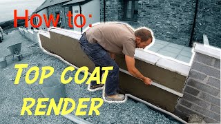 How to plaster outside walls DIY [upl. by Eoz]