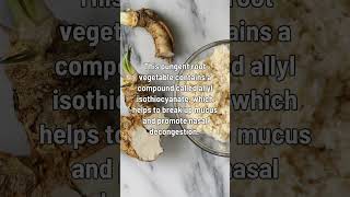 Horseradish  The Secret to Clearing Sinus Congestion Naturally  Medicinal Plants  Blissed Zone [upl. by Airbmac]