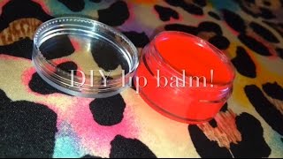 DIY lip balm Without beeswax [upl. by Levine755]