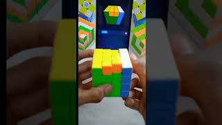 AI solving 4 by 4 rubixs cube rubikscube shorts [upl. by Hay]