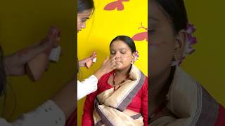 Bihu dance makeup tutorial 😍😍😍😍makeup makeuptutorial bihu p [upl. by Shirk]