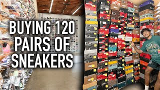 Buying Over 100 Pairs Of Shoes At A Sneaker Store [upl. by Bowerman640]