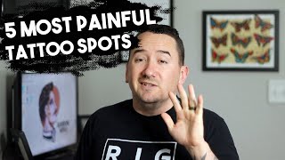 Most Painful Tattoo Spots [upl. by Zirtaeb]