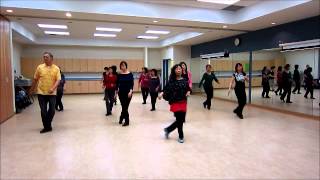 PINCHA  Rep GhazaliMeaney  Line Dance Walk thru amp Danced [upl. by Pacificia]