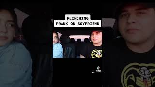 FLINCHING PRANK ON BOYFRIEND [upl. by Dnalevelc]