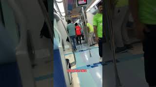 Dubai Run 2024 we just got into metro heading towards emirates towers dubairun2024 [upl. by Draned]