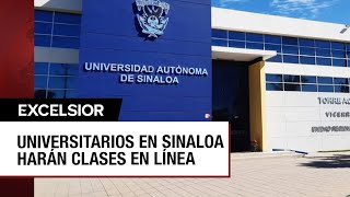 Universidad Autónoma de Sinaloa suspende clases presenciales por violencia [upl. by Adnola]