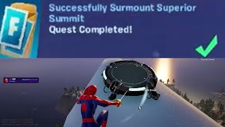 Successfully Surmount Superior Summit Fortnite [upl. by Jeffry762]