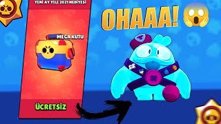 BEDAVA MEGA KUTUDAN SQUEAK ÇIKTI 😱 Brawl Stars [upl. by Odnalro]