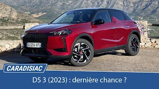 Essai vidéo  DS 3 2023  dernière chance [upl. by Mchail]