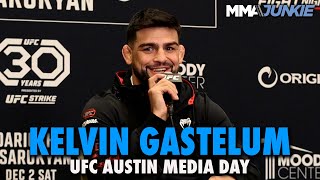 Kelvin Gastelum Excited to Return to Rightful Weight Class Against Sean Brady  UFC Austin [upl. by Pellet]