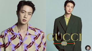 BTS Jin Becomes Global Brand Ambassador of Gucci [upl. by Oinota]