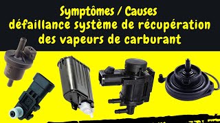 Les symptômes et les causes de défaillance du système de récupération des vapeurs de carburant [upl. by Odlo]