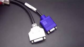 DMS 59pin to VGADVI video adapter cable [upl. by Charbonneau]