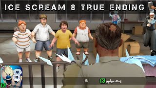 Ice Scream 8 true ending full gameplay [upl. by Micheline]