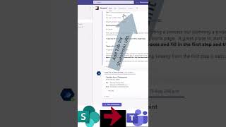 From SharePoint to Teams Linking Pages for Smoother Work Experience shorts SharePoint teams [upl. by Burny]
