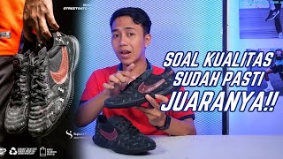 SALAH SATU SEPATU FUTSAL TERBAIK DARI NIKE  REVIEW SEPATU FUTSAL NIKE STREETGATO [upl. by Akkina]