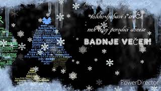 💞Čestitke za Badnje veče🧡🙏🎄 [upl. by Hercule]