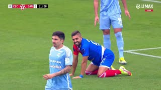 ¡La primera llegada de Mannucci Tito Urruti tuvo el gol  Sporting Cristal vs Mannucci [upl. by Ahsemak]