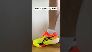 ASICS Metaspeed Sky Paris  FeatherLight Road Racing Shoe [upl. by Yalahs]