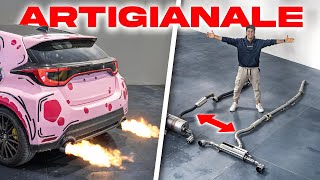 MODIFICHIAMO la YARIS GR EP1  NUOVO SCARICO ARTIGIANALE 😈 [upl. by Ainotal129]