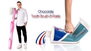 Chocolate Toothbrush and Paste [upl. by Wilden]