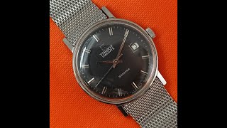 1969 Tissot Visodate Seastar mens vintage manual wind watch Model reference 452202x [upl. by Tap]